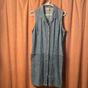 Woolrich Denim Button-Up Dress